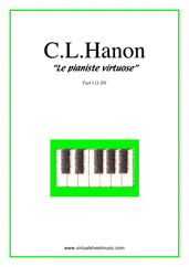 Le Pianiste Virtuose (COMPLETE) for piano solo - french etude sheet music