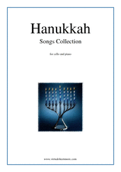 Cover icon of Hanukkah Songs Collection (Chanukah songs) sheet music for cello and piano, easy skill level