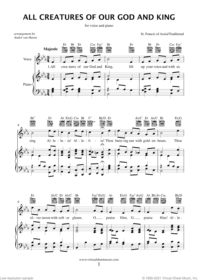 Christian Collection sheet music for piano, voice or other instruments, easy skill level