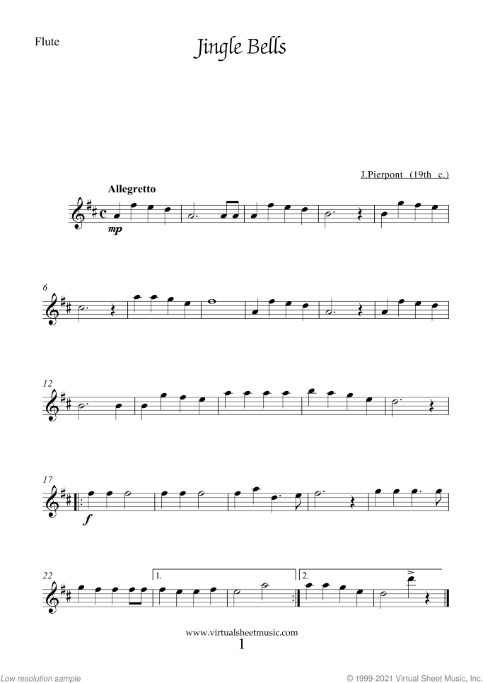 Christmas Sheet Music and Carols for wind trio (1), easy skill level