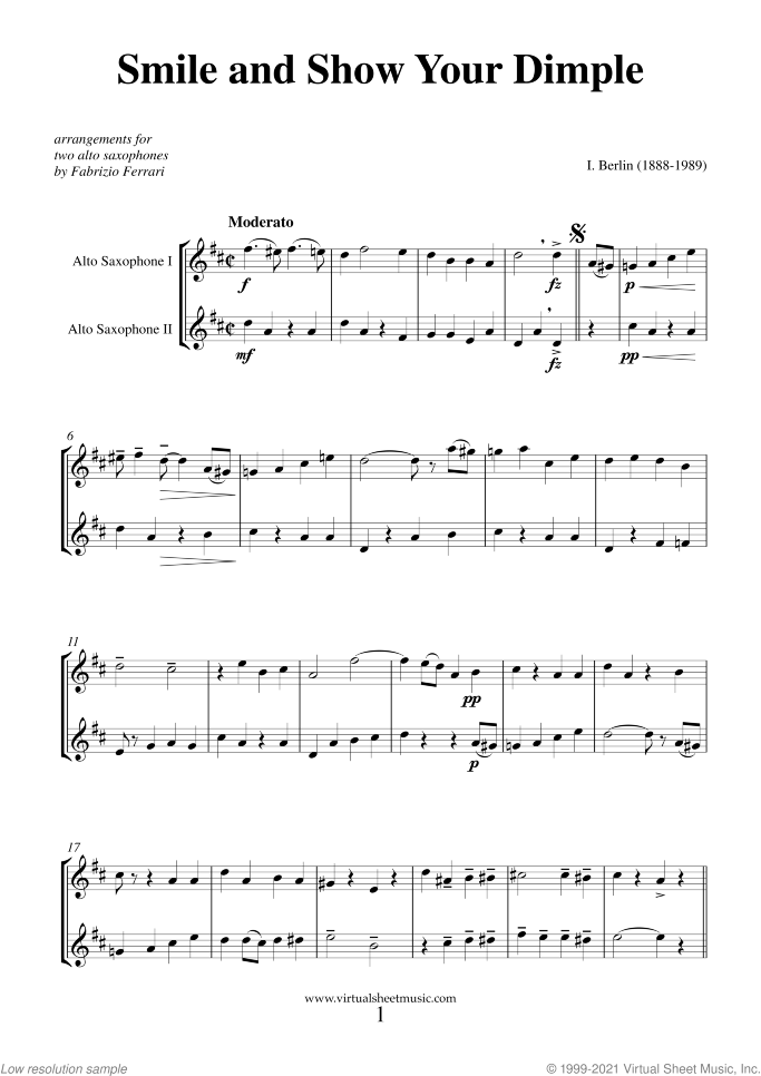 Easter Collection - Easter Hymns and Tunes sheet music for two alto saxophones, easy/intermediate duet