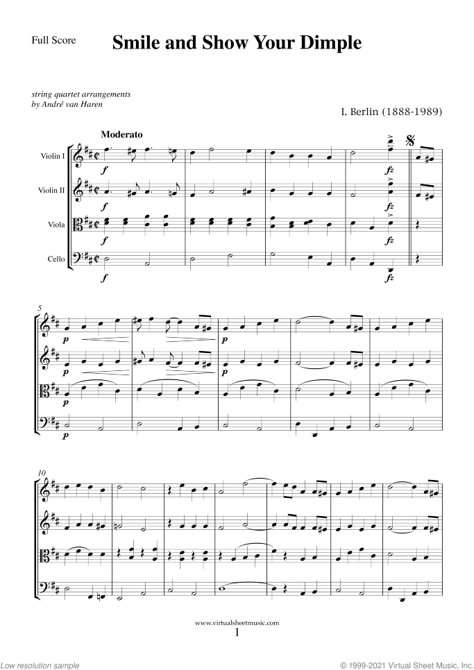 Easter Collection - Easter Hymns and Tunes (f.score) sheet music for string quartet, intermediate orchestra