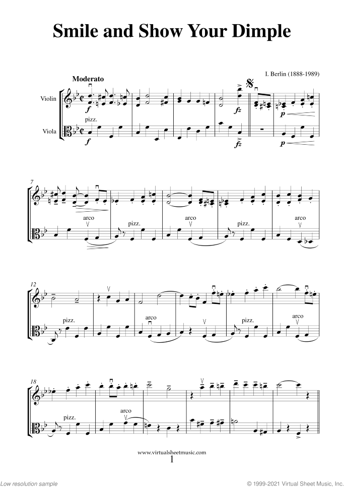 Easter Collection - Easter Hymns and Tunes sheet music for violin and viola, easy duet
