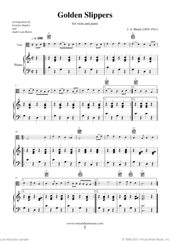 Fiddle Collection sheet music for viola and piano, easy skill level