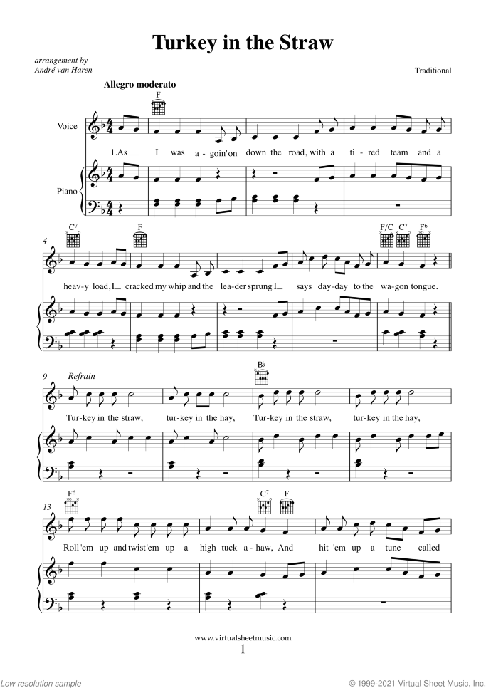 Thanksgiving Collection sheet music for piano, voice or other instruments, easy skill level