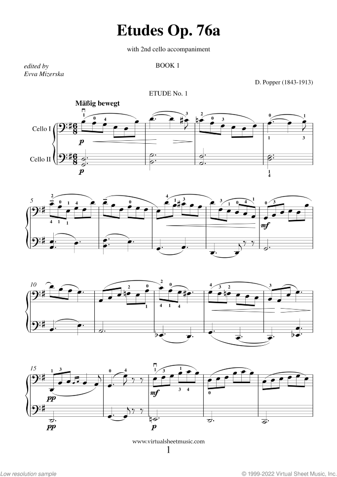 Shche Ne Vmerla Ukrainy (Ukrainian National Anthem) sheet music for string quartet by Mikhail Verbytskyi, easy/intermediate skill level
