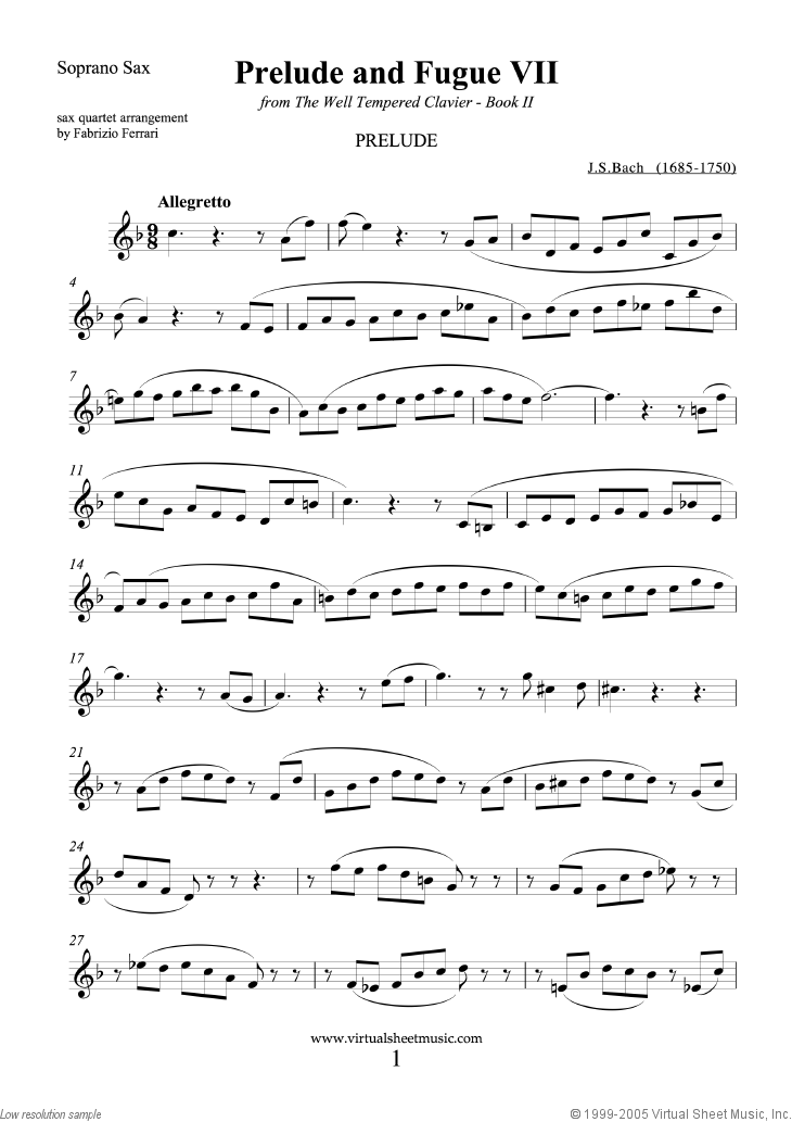 Prelude saxophone sales