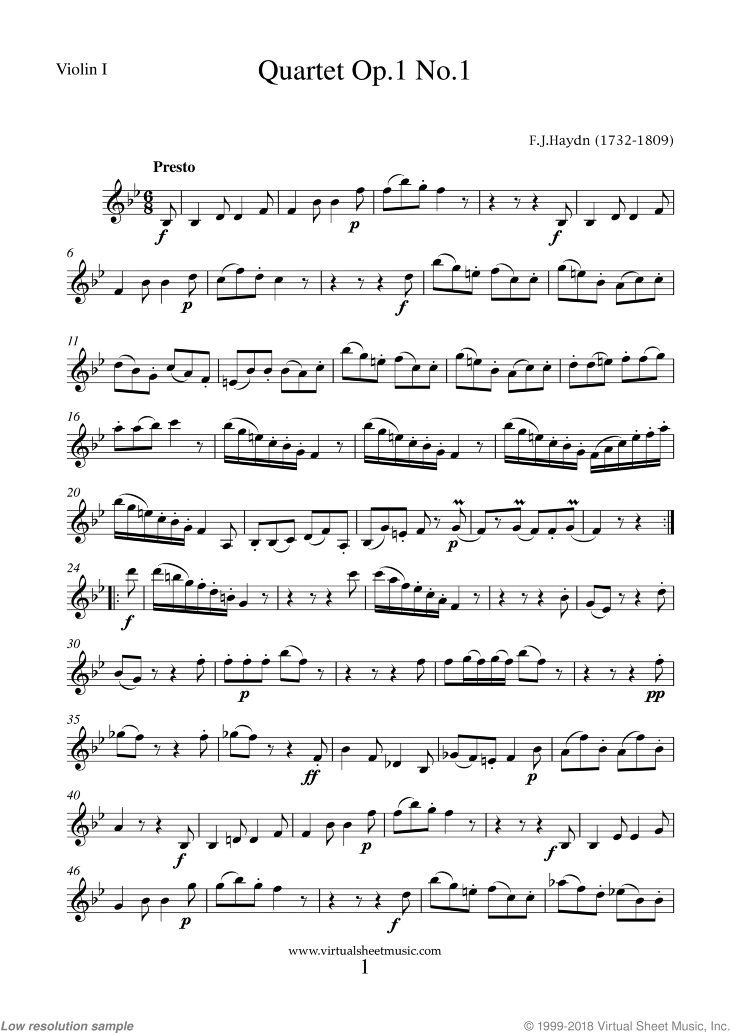 Sinfonia Concertante in B-Flat Major Hob. I: 105