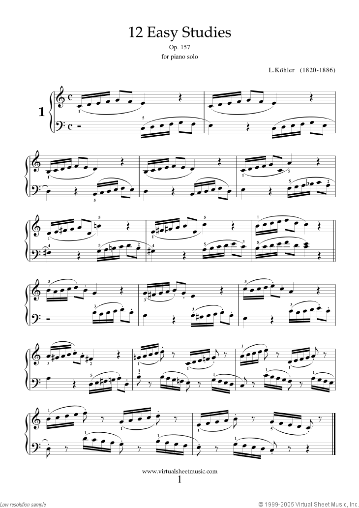 Op.157 partitura para piano soloOp.157 partitura para piano solo  