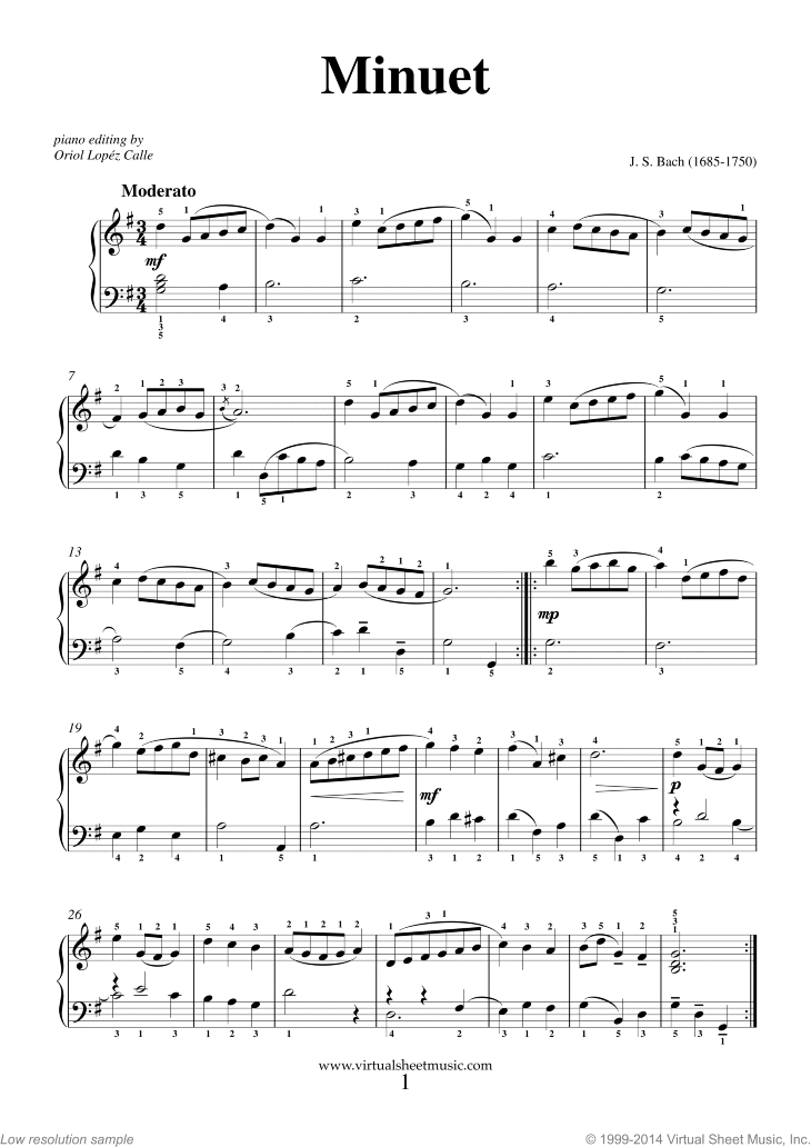 Free Classical Piano Sheet Music For Beginners Pdf