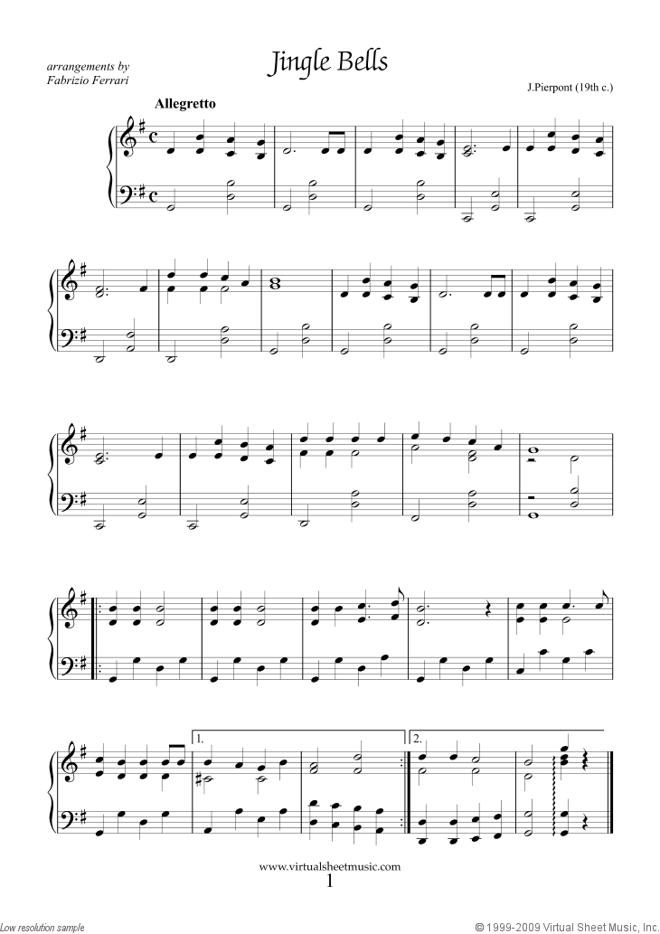 Easy Christmas Harp Sheet Music Songs Printable Pdf