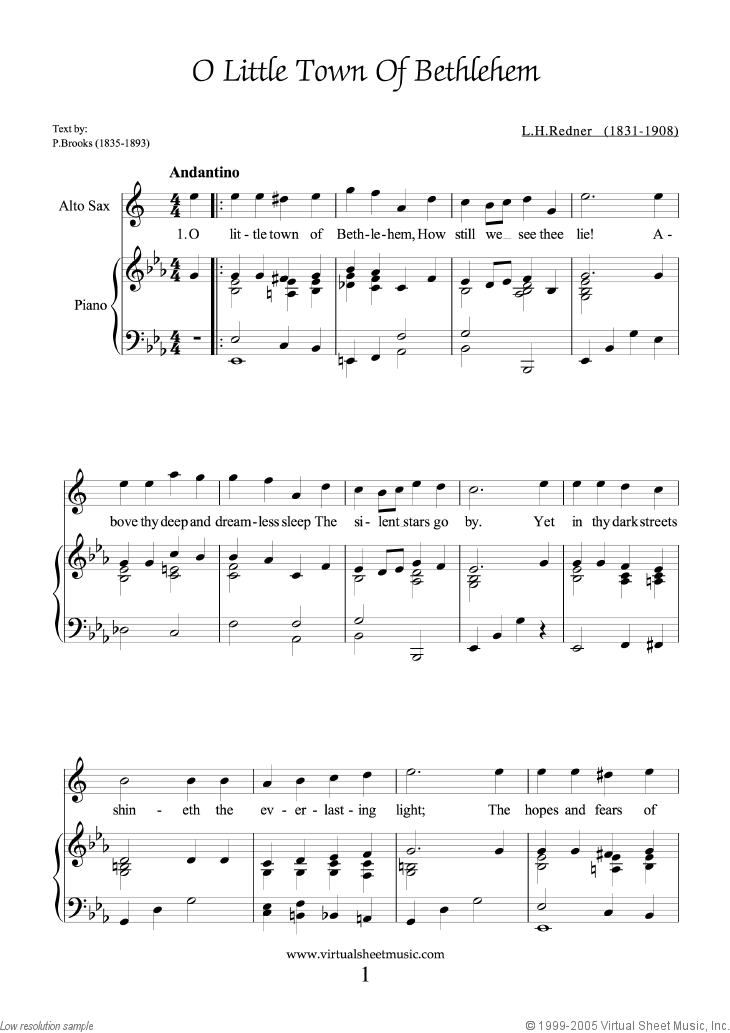 joyspring sheet music alto