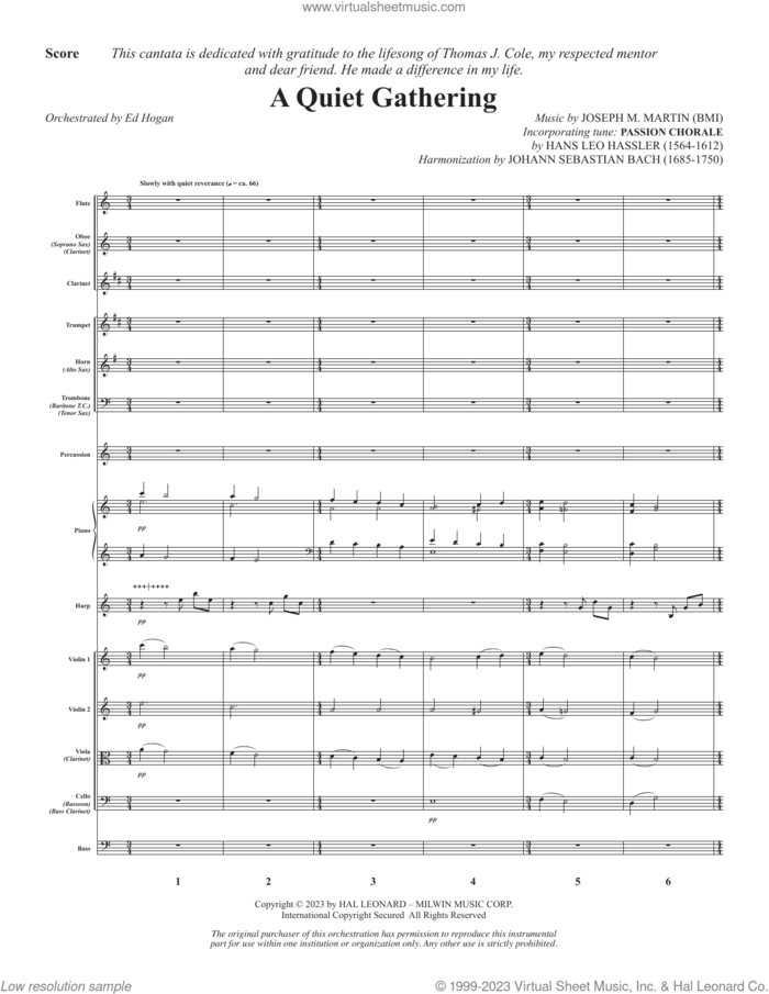 From Silence To Song (COMPLETE) sheet music for orchestra/band by Joseph M. Martin and David Angerman, intermediate skill level