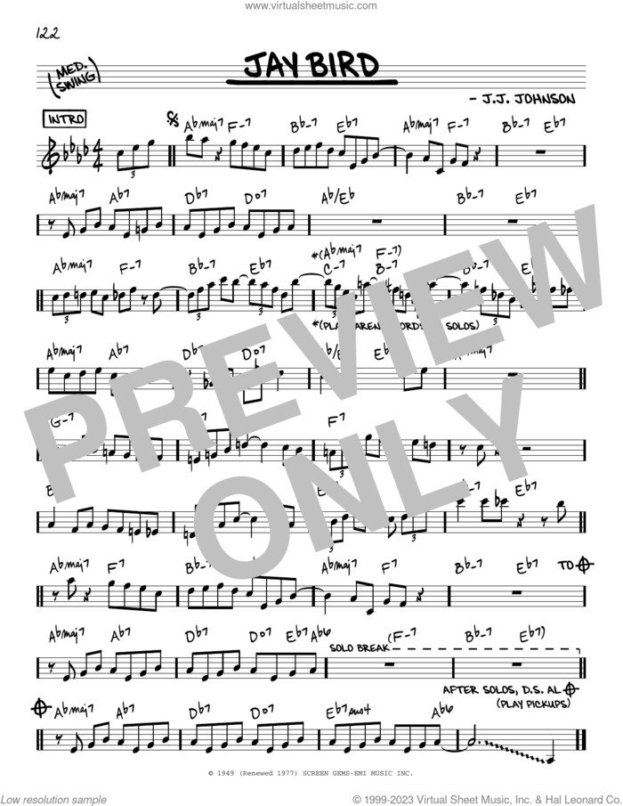 Jay Bird sheet music for voice and other instruments (real book) by Jack Johnson, intermediate skill level