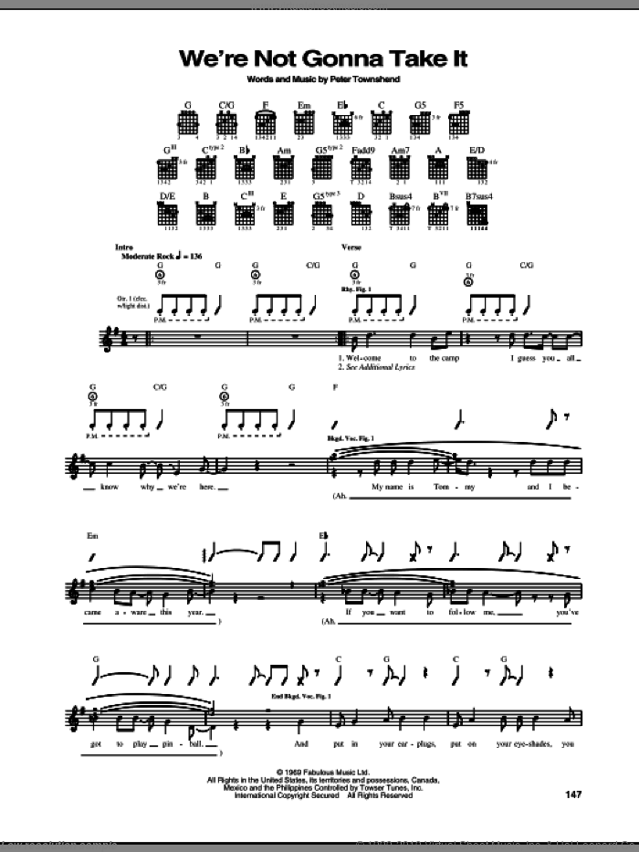Hey Nineteen sheet music for guitar (tablature) by Steely Dan, Donald Fagen and Walter Becker, intermediate skill level