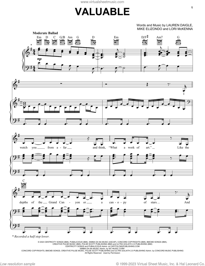 Valuable Sheet Music For Voice Piano Or Guitar PDF interactive 