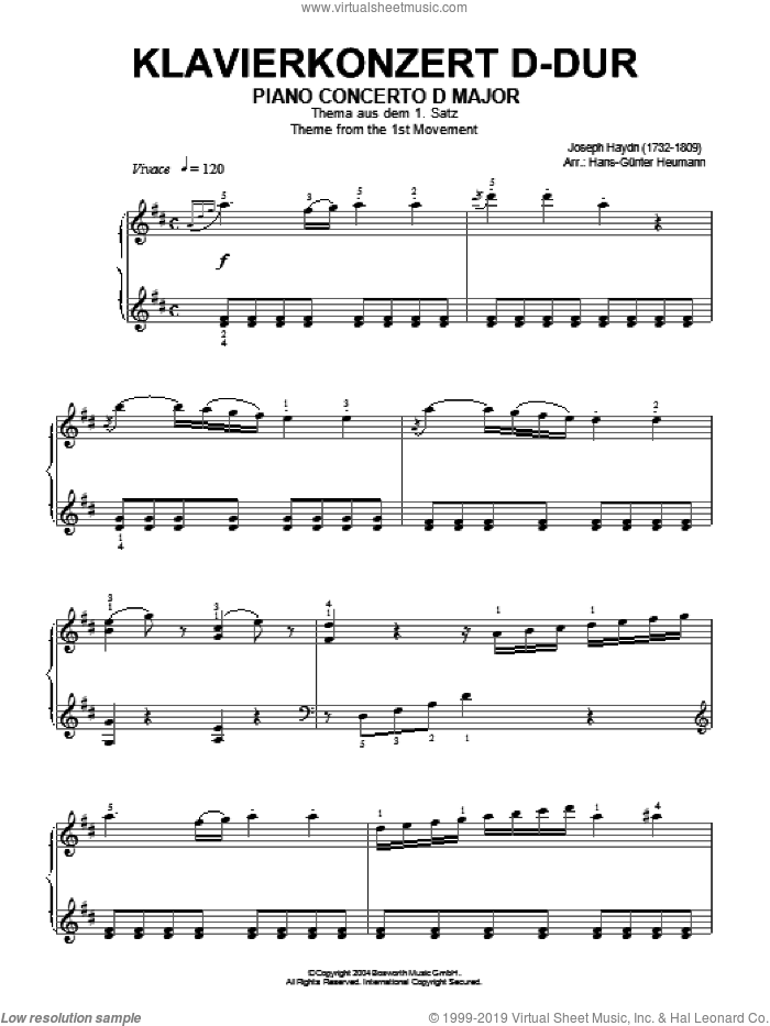 From Foreign Lands And People sheet music for piano solo by Robert Schumann and Hans-Gunter Heumann, classical score, intermediate skill level