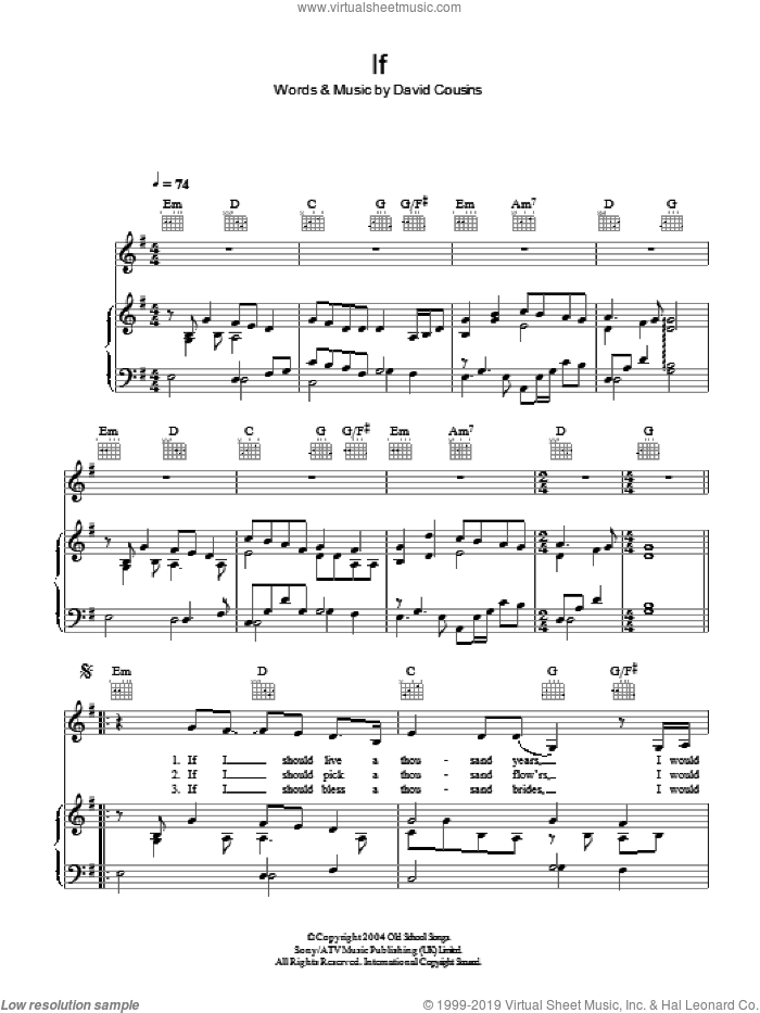 If sheet music for voice, piano or guitar by The Strawbs and David Cousins, intermediate skill level