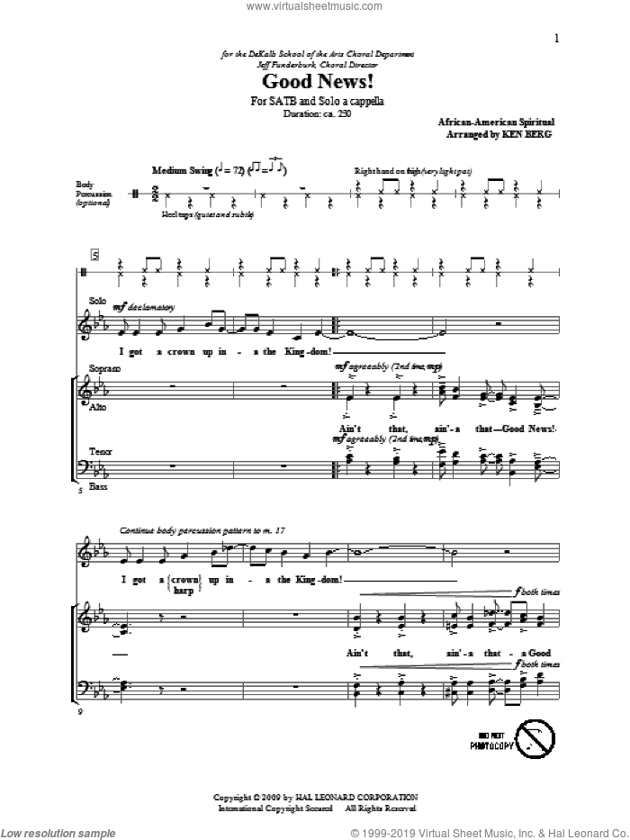 In The Spirit Of Thanksgiving sheet music for choir (SATB: soprano, alto,  tenor, bass)