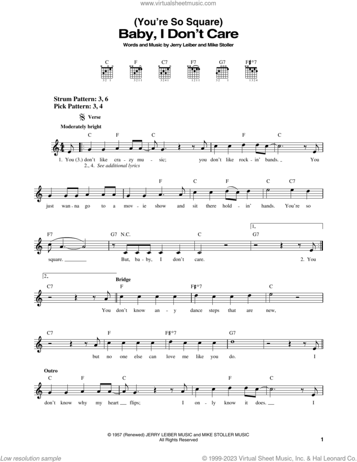 Stuck On You 1, by Elvis Presley - lyrics and chords