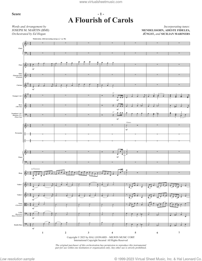 A Journey to Joy (A Cantata for Christmas) (COMPLETE) sheet music for orchestra/band (Orchestra) by Joseph M. Martin, intermediate skill level