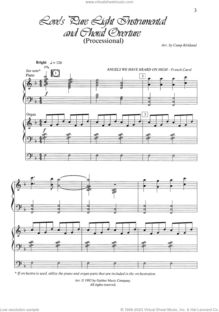 Love's Pure Light (arr. Camp Kirkland) sheet music for choir (SATB: soprano, alto, tenor, bass) by Jay Rouse, Camp Kirkland, Randy Vader and Randy Vader and Jay Rouse, intermediate skill level