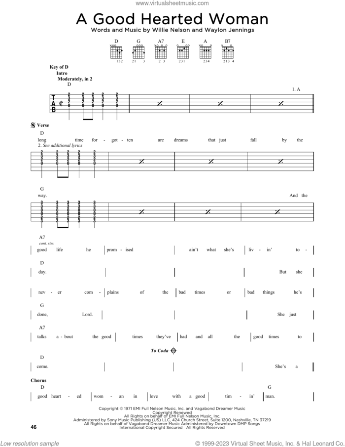 Woman Sheet Music | John Lennon | Solo Guitar