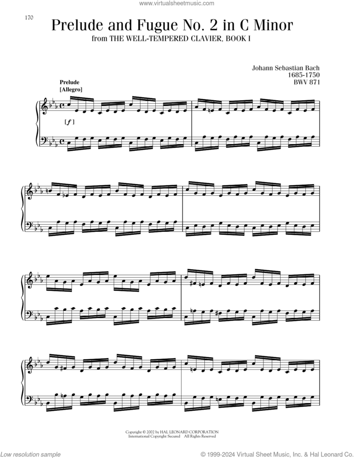 Concerto No.1 in A Minor - Bach Sheet music for Violin (Solo