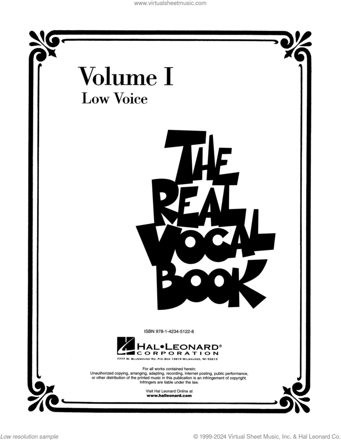Jump, Jive An' Wail (Low Voice) sheet music for voice and other instruments (real book with lyrics) by Louis Prima, intermediate skill level