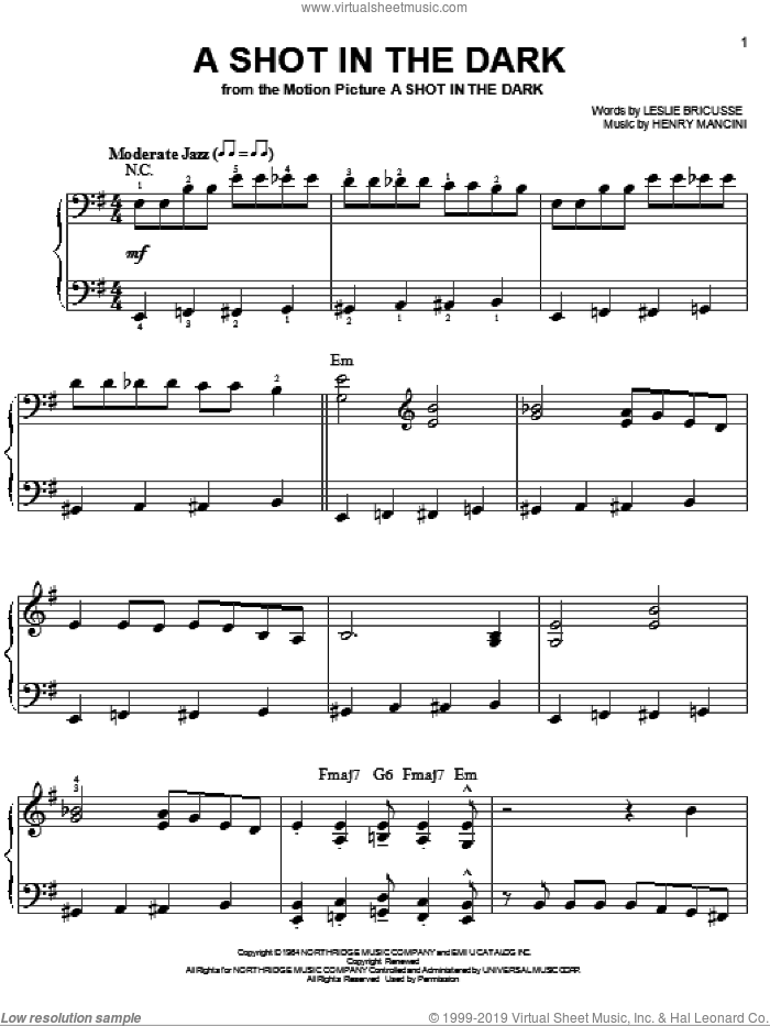 Big Shot Sheet music for Piano (Solo)