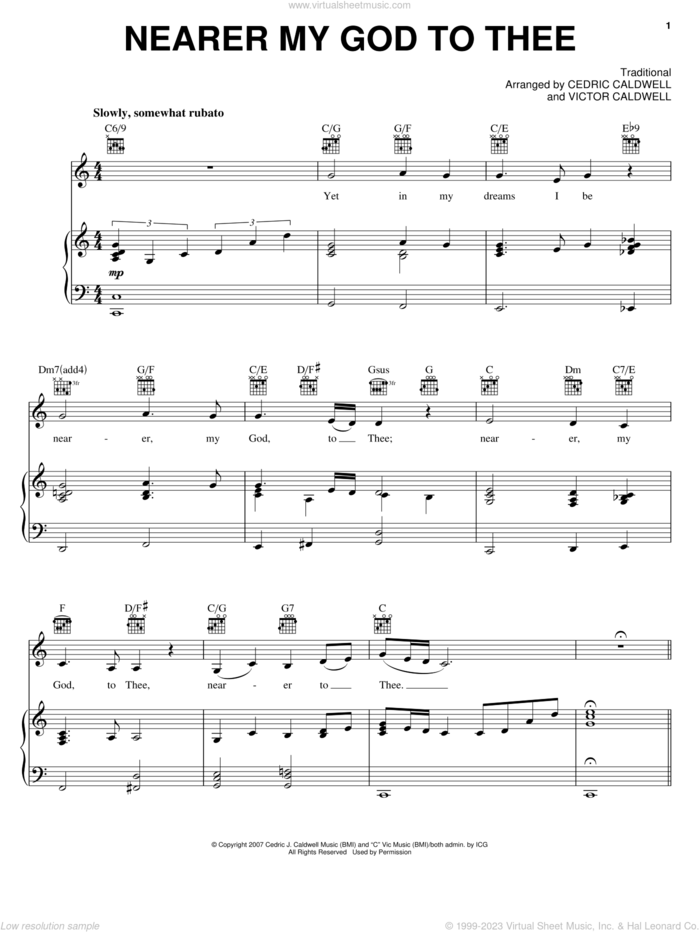 Nearer My God To Thee sheet music for voice, piano or guitar by Kierra Sheard, Amazing Grace (Movie) and Miscellaneous, intermediate skill level