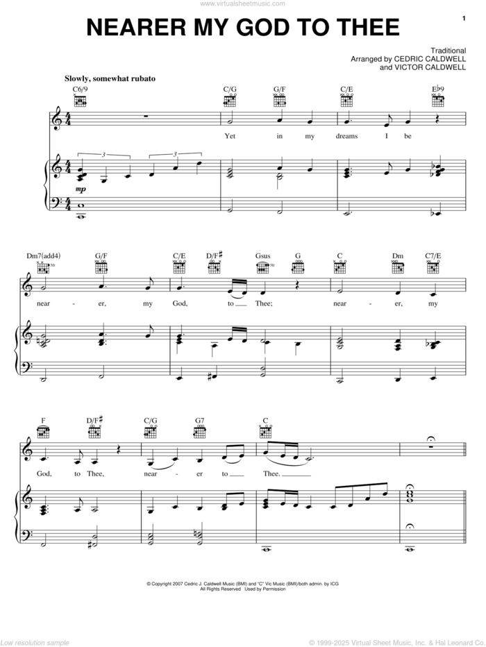 Nearer My God To Thee sheet music for voice, piano or guitar by Kierra Sheard, Amazing Grace (Movie) and Miscellaneous, intermediate skill level