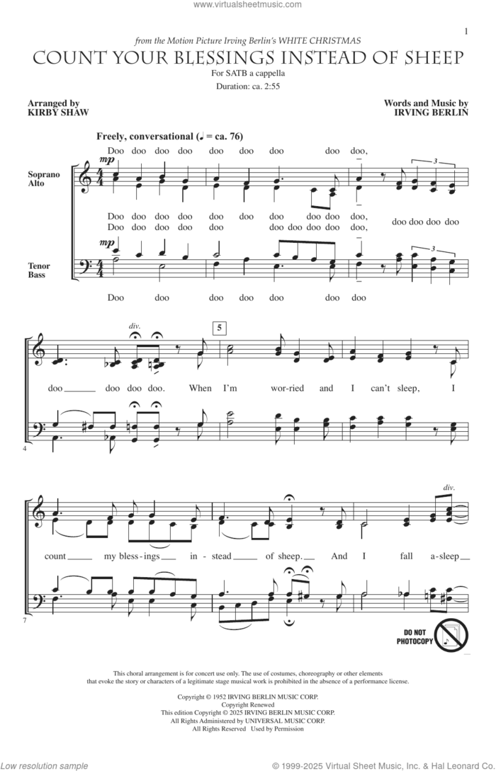 An A Cappella Christmas, Volume 2 sheet music for choir (SATB: soprano, alto, tenor, bass) by Kirby Shaw, intermediate skill level