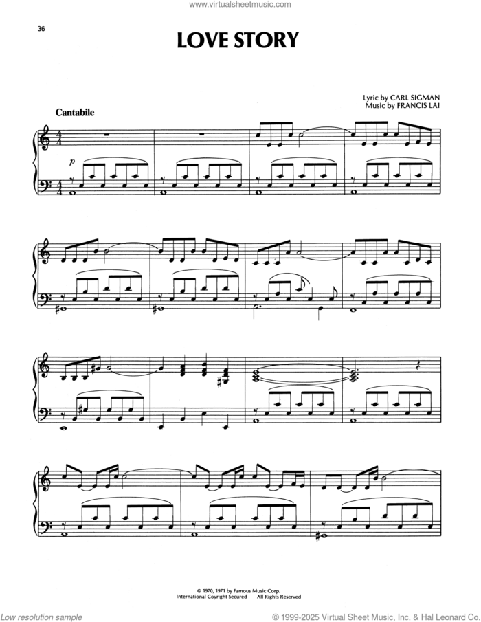 Where Do I Begin (Love Theme) sheet music for piano solo by Richard Clayderman, Carl Sigman and Francis Lai, classical score, intermediate skill level