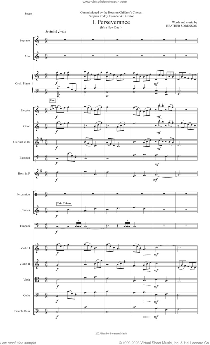 Lessons Learned from Kids (COMPLETE) sheet music for orchestra/band by Heather Sorenson, intermediate skill level