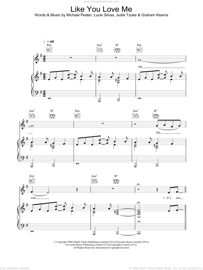 Your Love Defends Me sheet music for voice, piano or guitar (PDF)