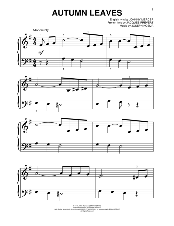 Memory (from Cats) sheet music for piano solo by Andrew Lloyd Webber, Barbra Streisand, Cats (Musical) and Trevor Nunn, beginner skill level