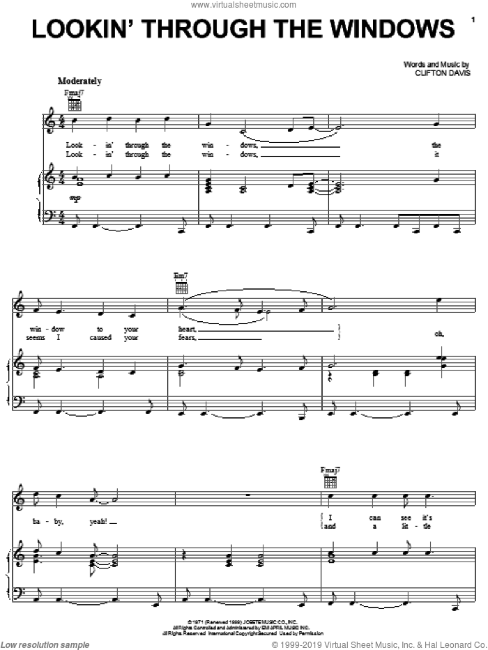 Mama's Pearl sheet music for voice, piano or guitar by The Jackson 5, Michael Jackson, Berry Gordy, Deke Richards, Fonce Mizell and Frederick Perren, intermediate skill level