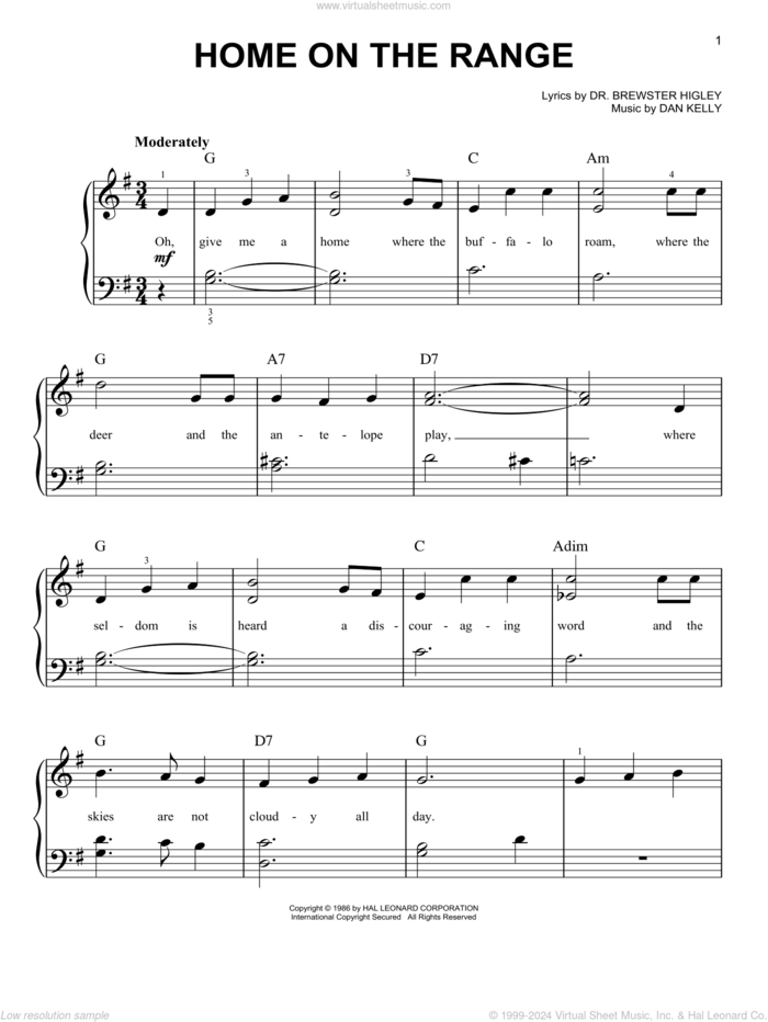 Rogers Home On The Range Sheet Music For Piano Solo Pdf Rogers Home On The Range Sheet Music For Piano Solo Pdf
