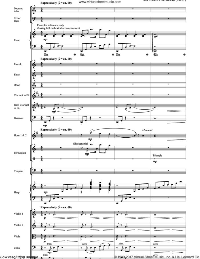 Shepherd Of The Stars (complete set of parts) sheet music for orchestra/band (Orchestra) by Joseph M. Martin and Robert Sterling, intermediate skill level