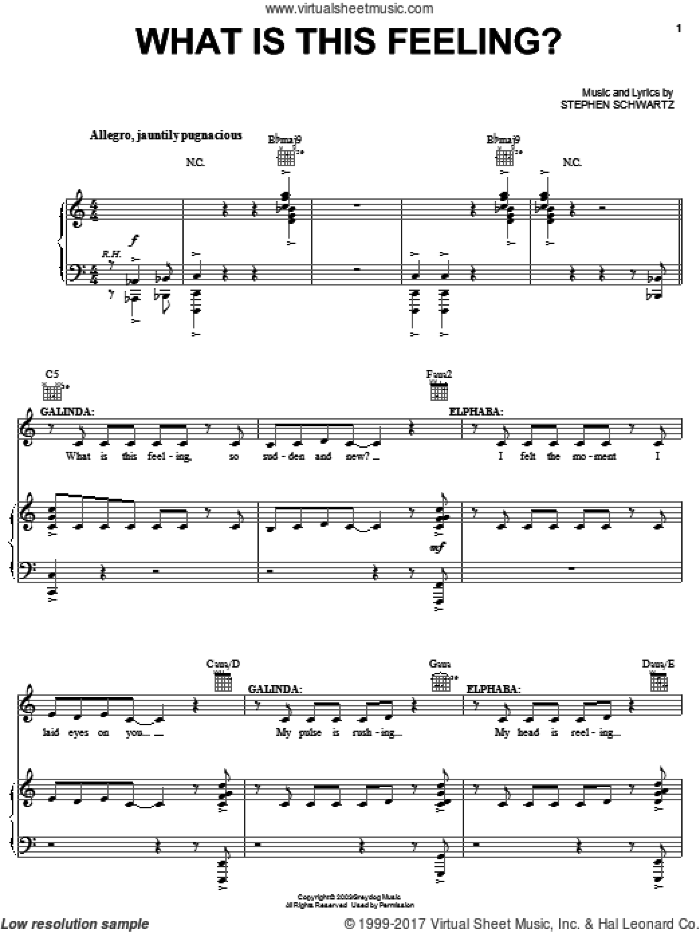 Broadway Selections from Wicked (complete set of parts) sheet music for voice, piano or guitar by Stephen Schwartz and Wicked (Musical), intermediate skill level