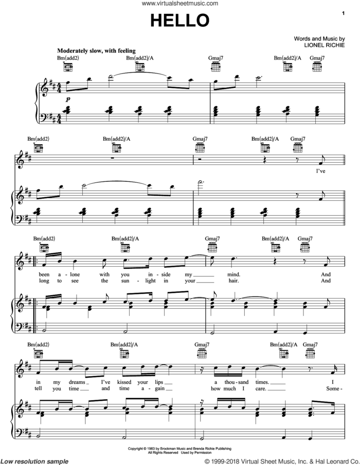 Lionel Richie's Top Hits (complete set of parts) sheet music for voice, piano or guitar by Lionel Richie, Carlos Rios, Diana Ross, Kenny Rogers, Lionel Richie & Diana Ross, Mariah Carey, Michael Frenchik, Miscellaneous and Michael Frenchnik, wedding score, intermediate skill level