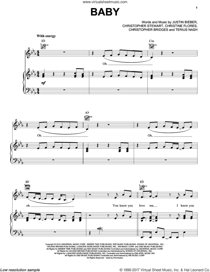 Justin Bieber Hits (complete set of parts) sheet music for voice, piano or guitar by Justin Bieber, Adam Messinger, Christine Flores, Christopher Bridges, Christopher Stewart, Jaden Smith, Justin Bieber featuring Jaden Smith, Justin Bieber featuring Ludacris, Ludacris, Mason Levy, Mat Musto, Mike Posner, Nasri Atweh, Omarr Rambert, Terius Nash and Thaddis Harrell, intermediate skill level
