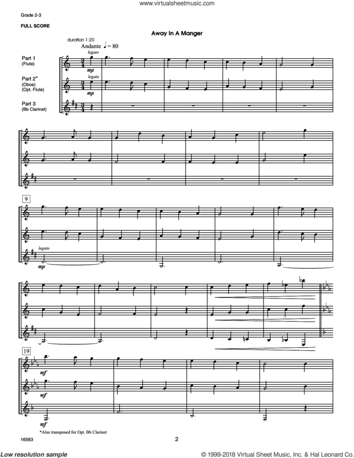 Christmas Album For Woodwind Trio (COMPLETE) sheet music for wind trio by Richard Fote, classical score, intermediate skill level