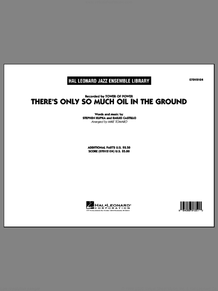 There's Only So Much Oil in the Ground (COMPLETE) sheet music for jazz band by Mike Tomaro and Tower Of Power, intermediate skill level