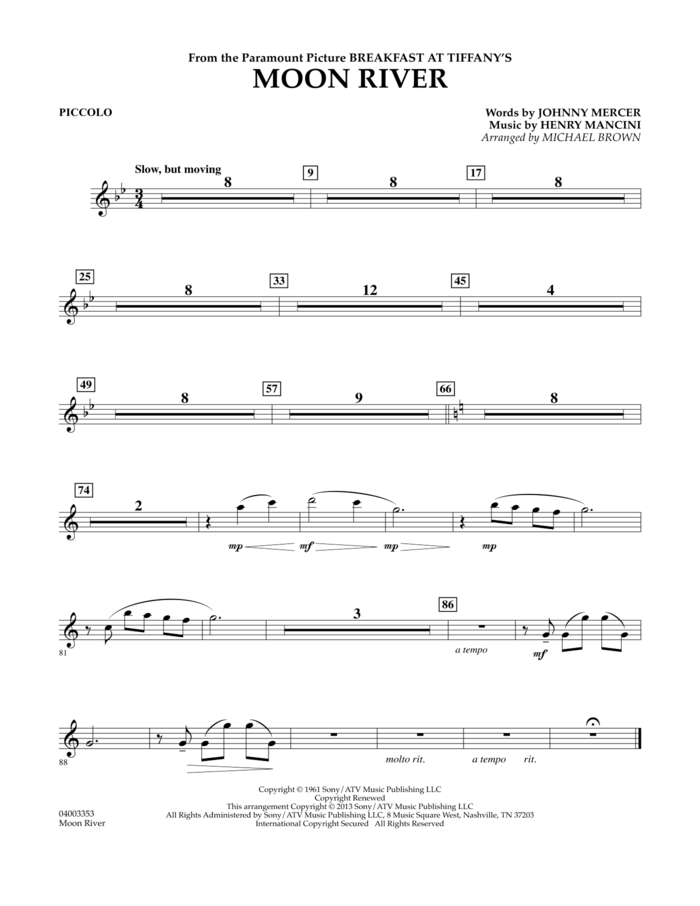 Les ombres de lune sur la montagne (Moonshadows On The Mountain) sheet music for piano solo (elementary) by Jennifer Linn, beginner piano (elementary)
