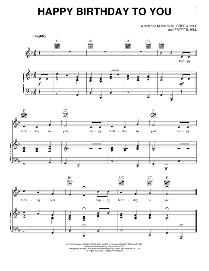 Perfect, (beginner) sheet music for piano solo by Ed Sheeran, beginner skill level