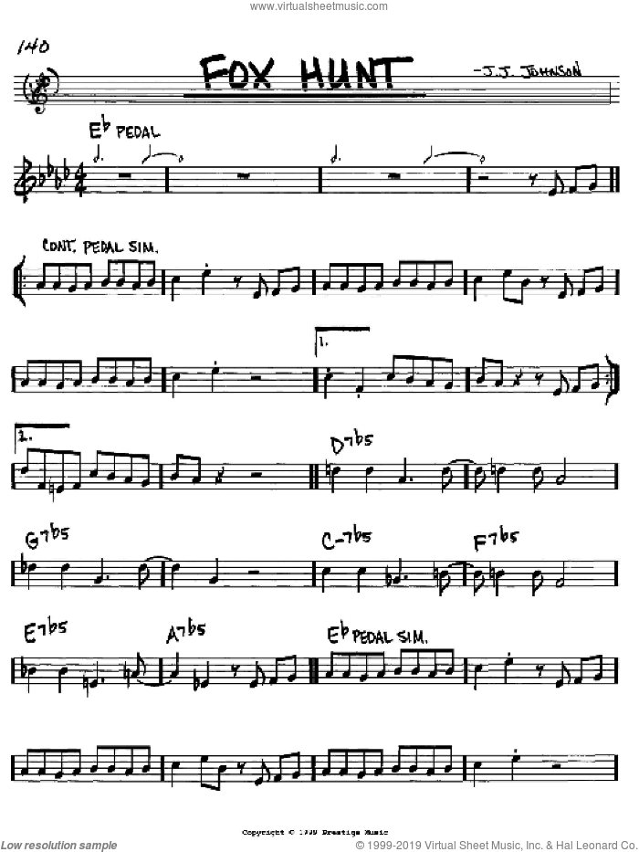 Fox Hunt sheet music for voice and other instruments (in C) by Jack Johnson, intermediate skill level