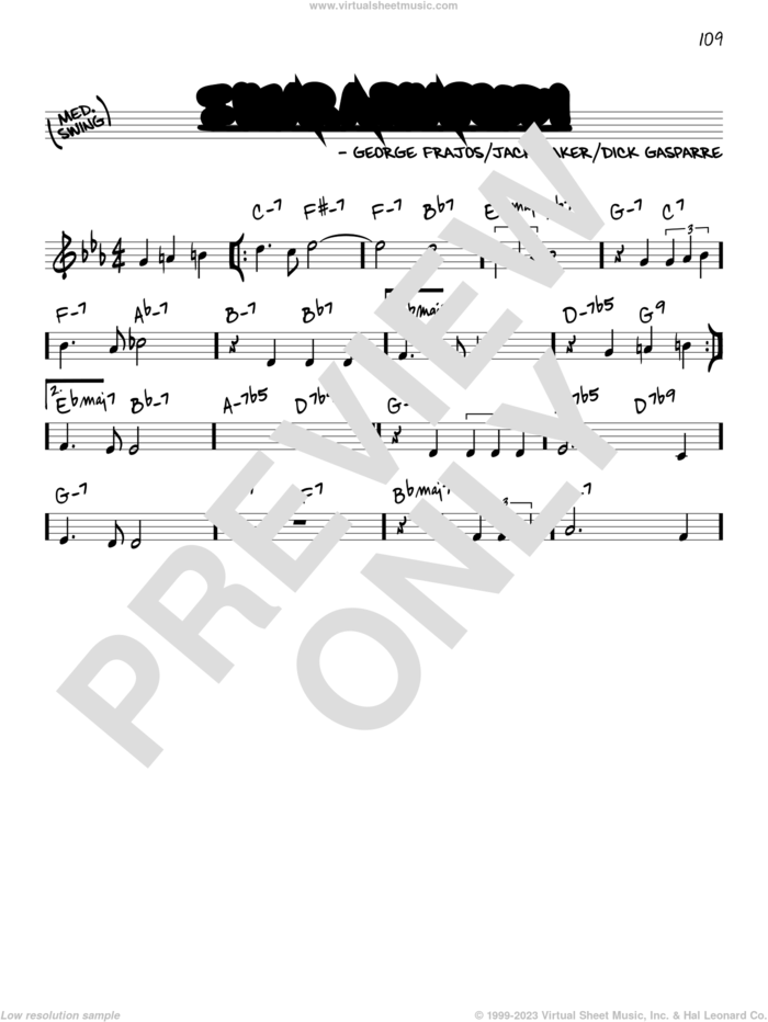 I Hear A Rhapsody sheet music for voice and other instruments (in C) by Jazz Standard, Dick Gasparre, George Frajos and Jack Baker, intermediate skill level
