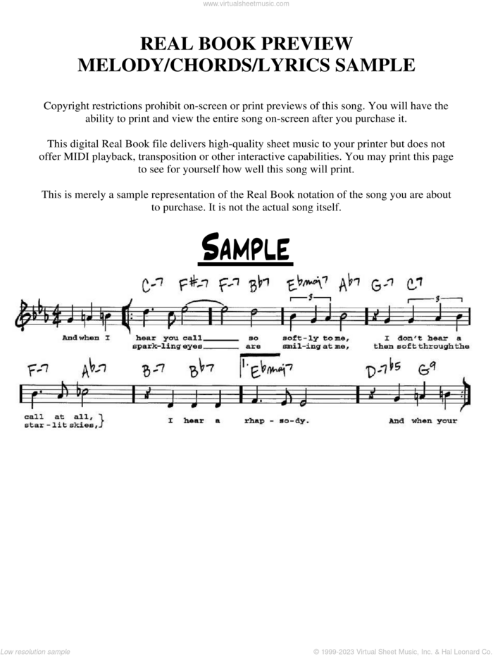 Look For The Silver Lining sheet music for voice and other instruments  by Jerome Kern and Buddy DeSylva, intermediate skill level